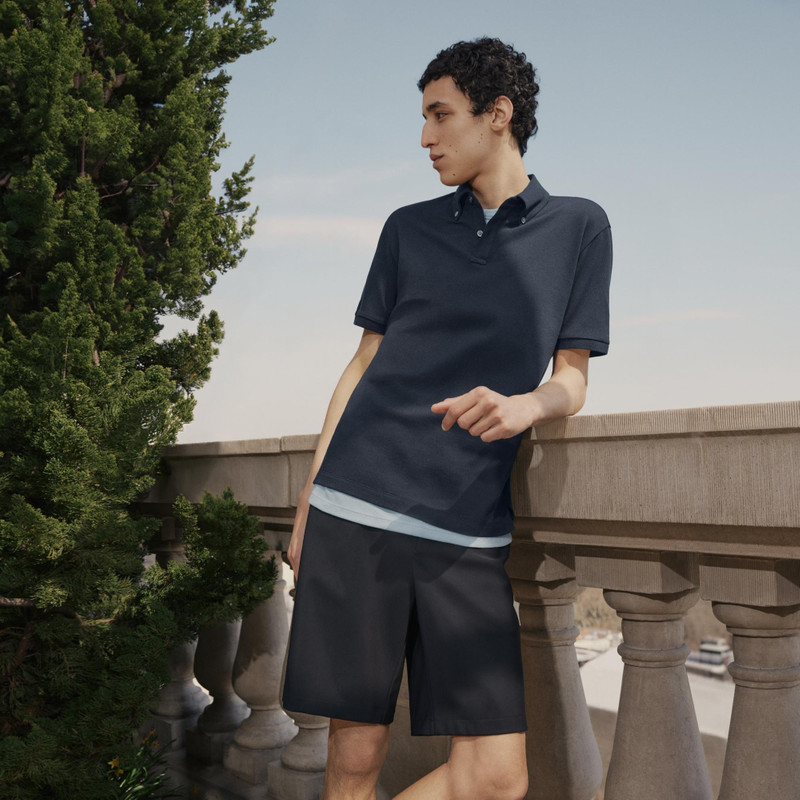 Tailored Polo Shirt in Function Piqué 7