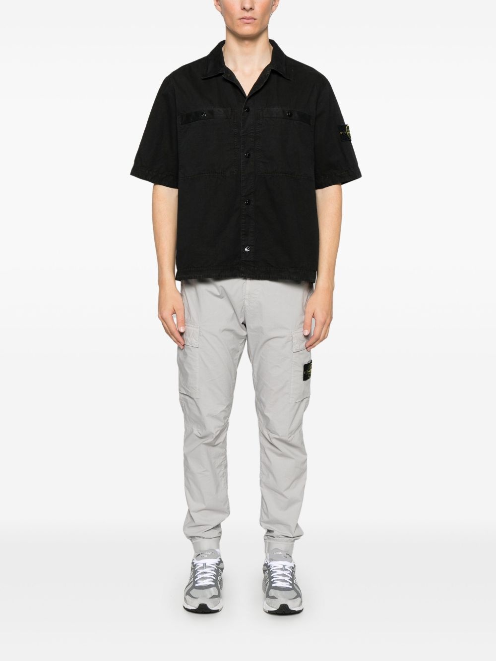 Compass-badge shirt - 2