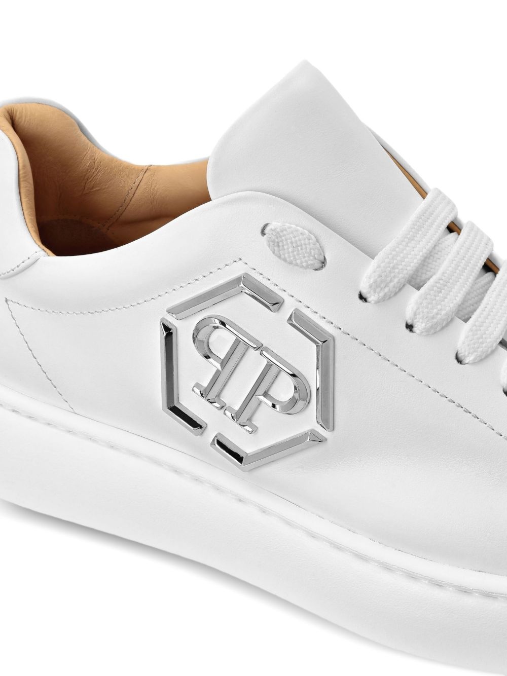 Hexagon low-top sneakers - 4