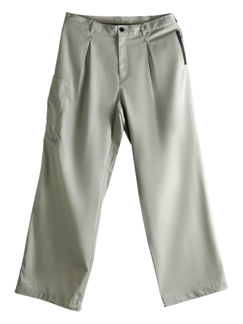 x Asics x Kiko Kostadinov Novalis pleated pocket trousers 1