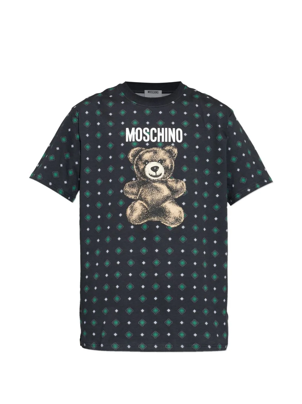 teddy pattern T-shirt - 1