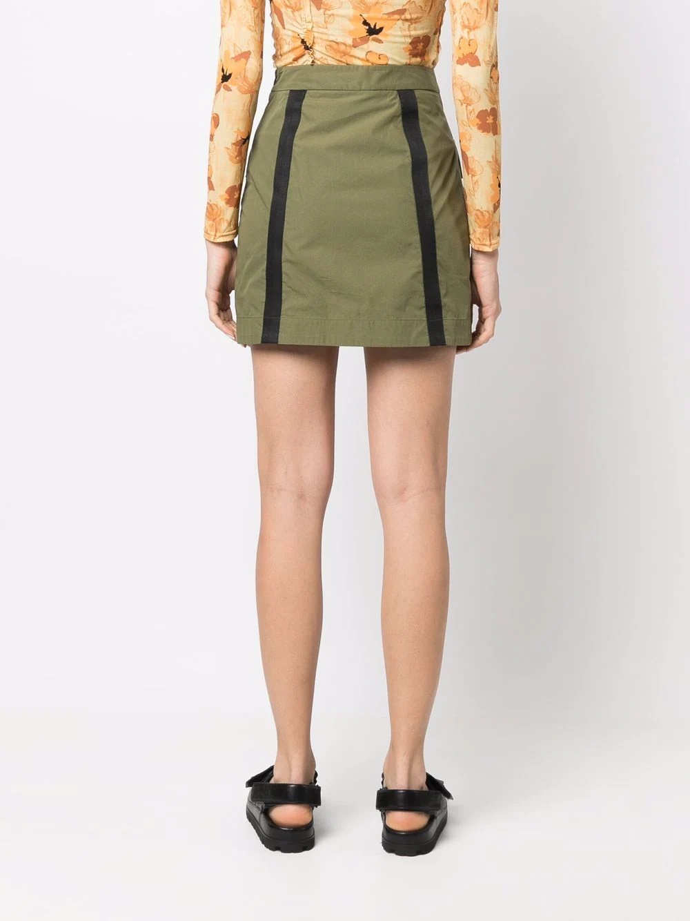 pocket-detail mini skirt - 4