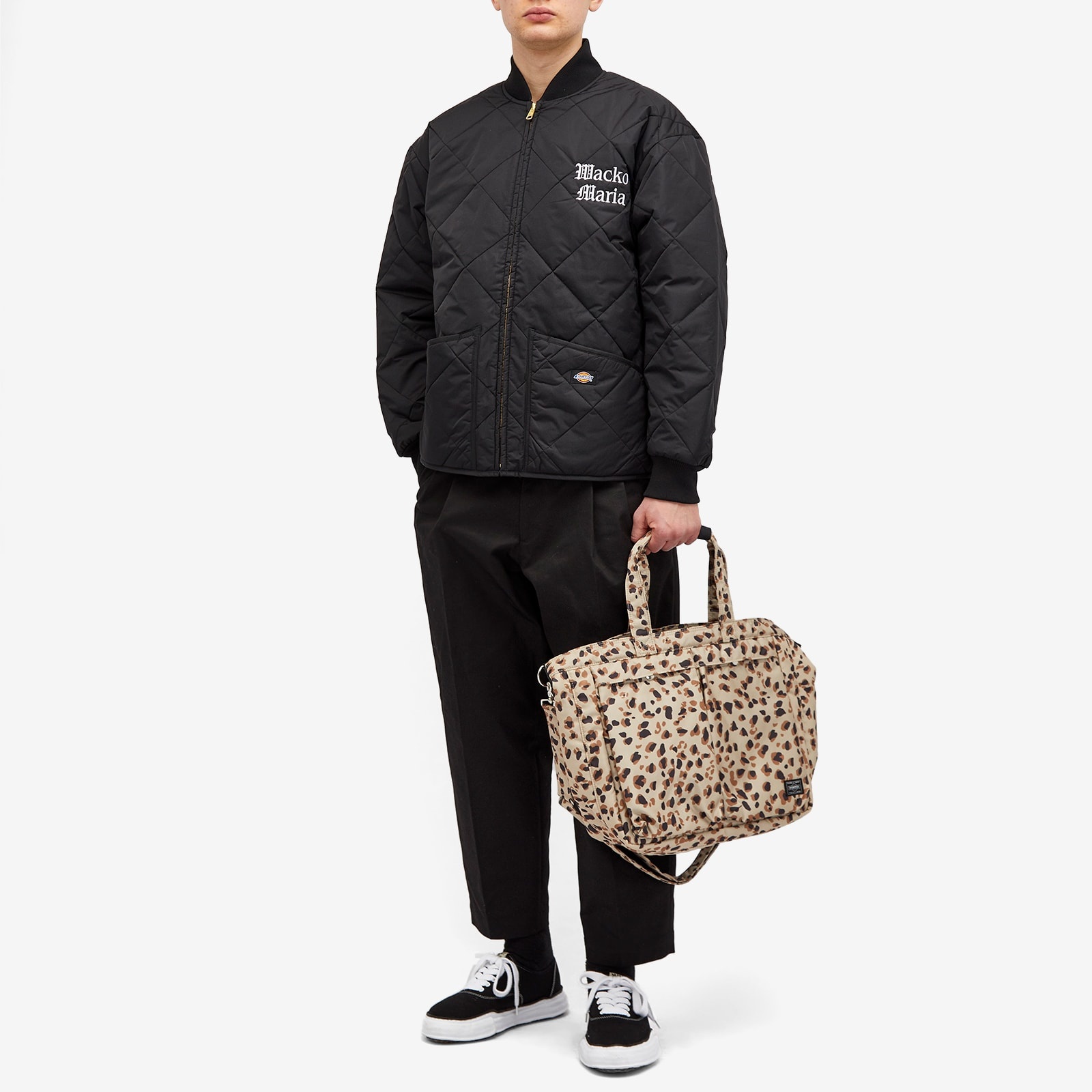 美品WACO MARIA PORTER 12 INCH RECORED BAG WACKO MARIA/PORTER / 12 INCH RECORED BAG（BLACK）［12inch