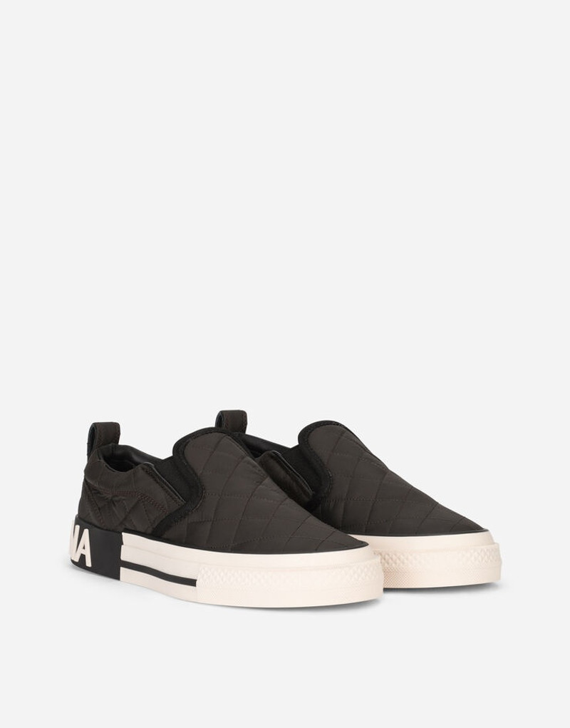 Dolce & Gabbana Quilted nylon Custom 2.Zero slip-on sneakers outlook