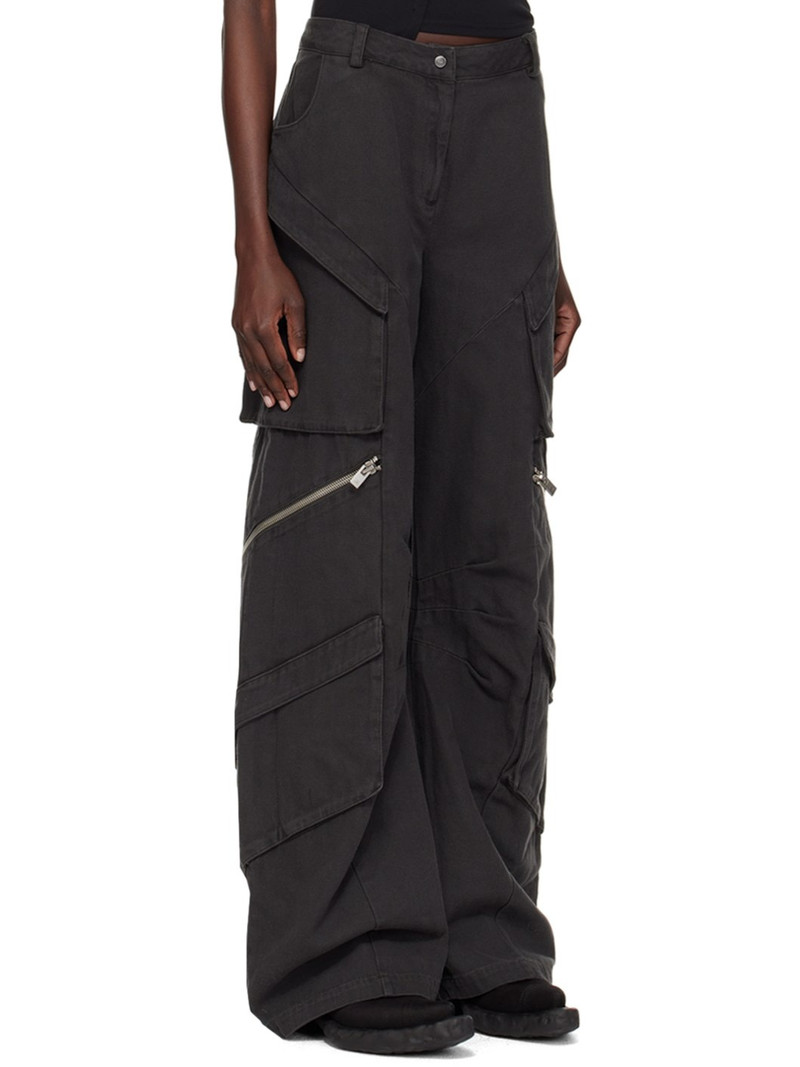 HELIOT EMIL™ Gray Calyx Cargo Pants outlook