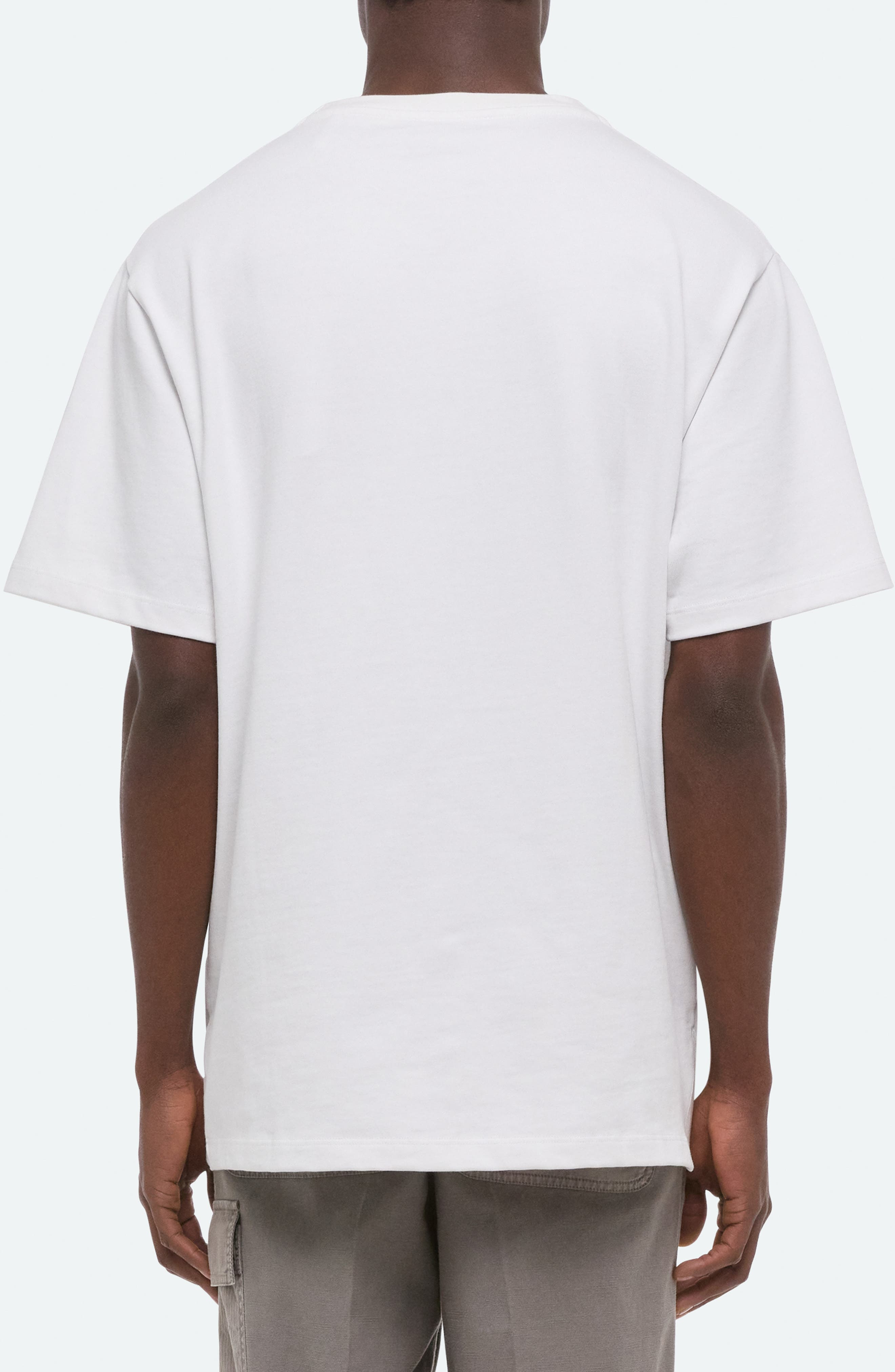 Helmut Lang Classic Washed Cotton Jersey T-Shirt in Optic White at Nordstrom - 2