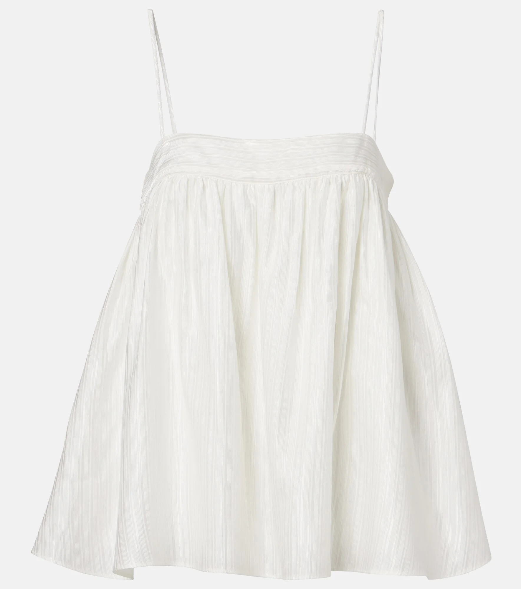 Striped gathered camisole - 1
