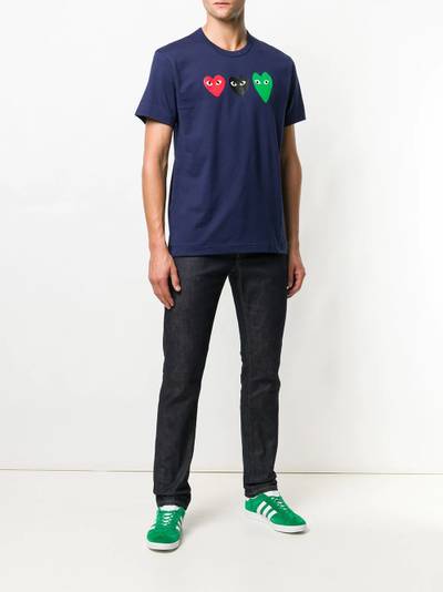 Comme des Garçons PLAY heart logo T-shirt outlook