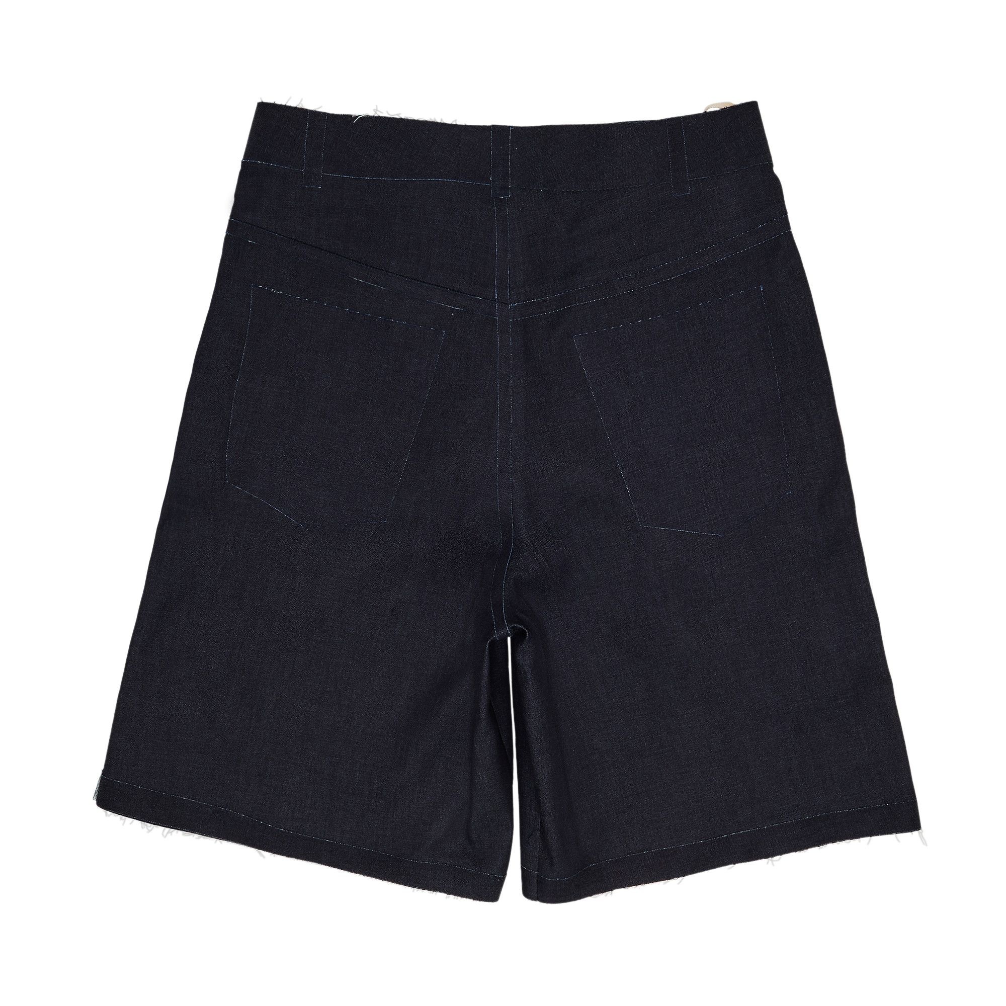 Marni Trompe L'Oeil Stretch Denim Trousers 'Dark Blue' - 2