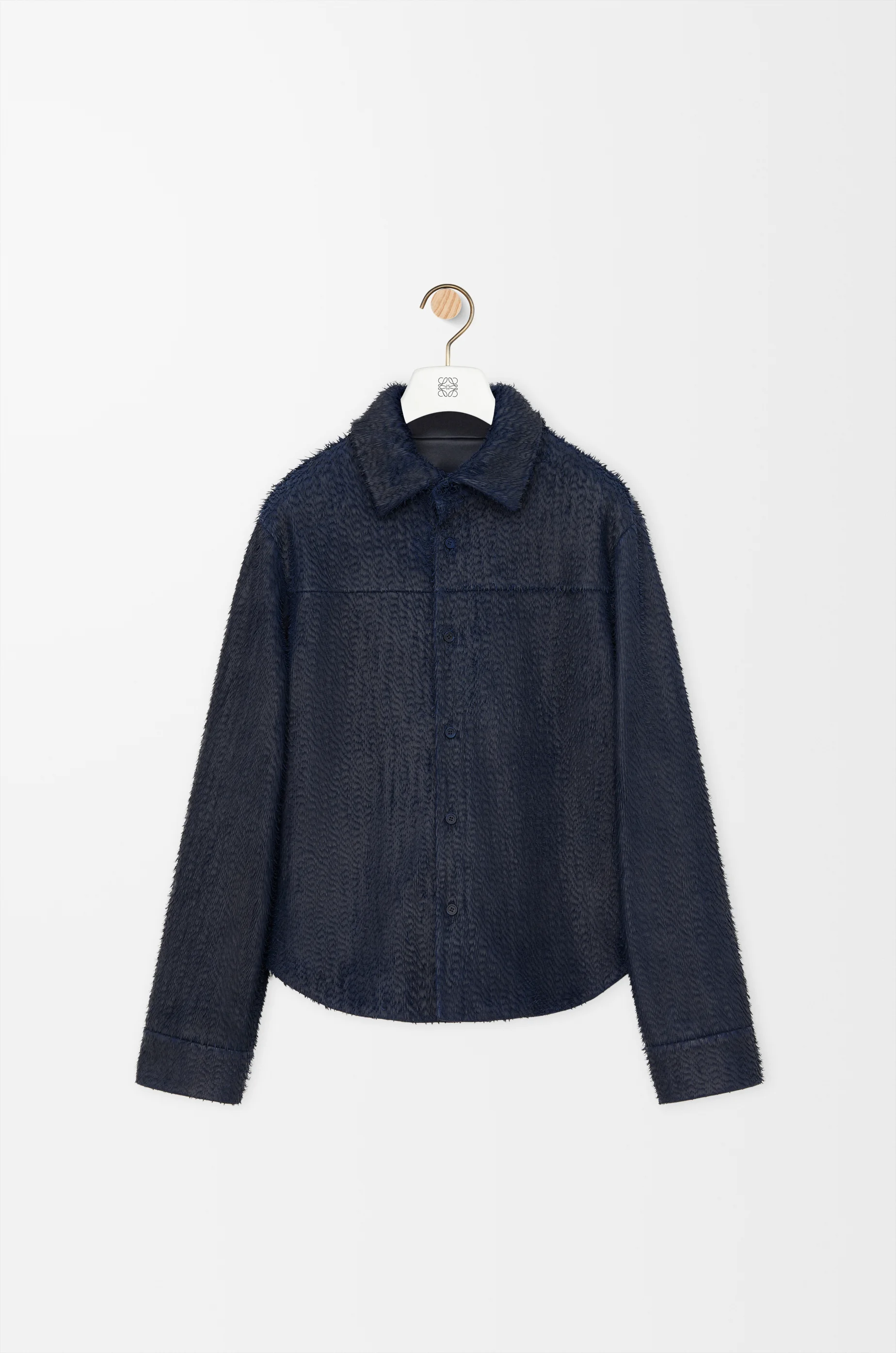 Overshirt in nappa lambskin - 1