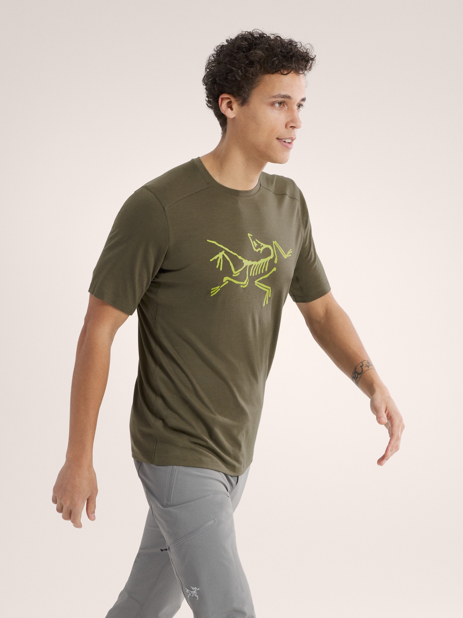 Ionia Merino Wool Logo Shirt SS - 6