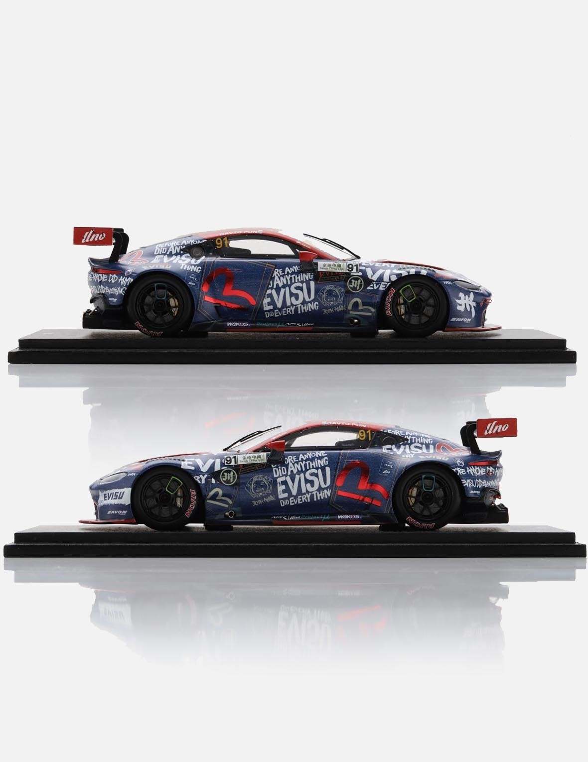 EVISU ASTON MARTIN GT3 MODEL CAR 1:43 - 6