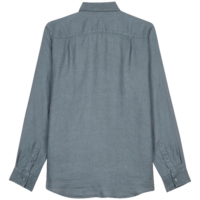 Men Linen Shirt Natural Dye - 2