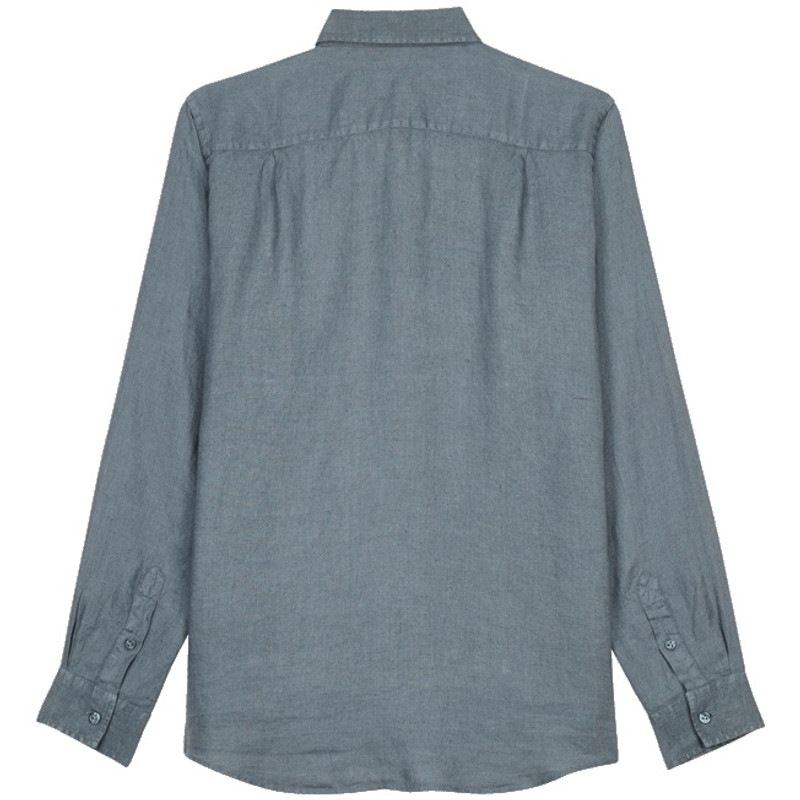 Vilebrequin Men Linen Shirt Natural Dye outlook