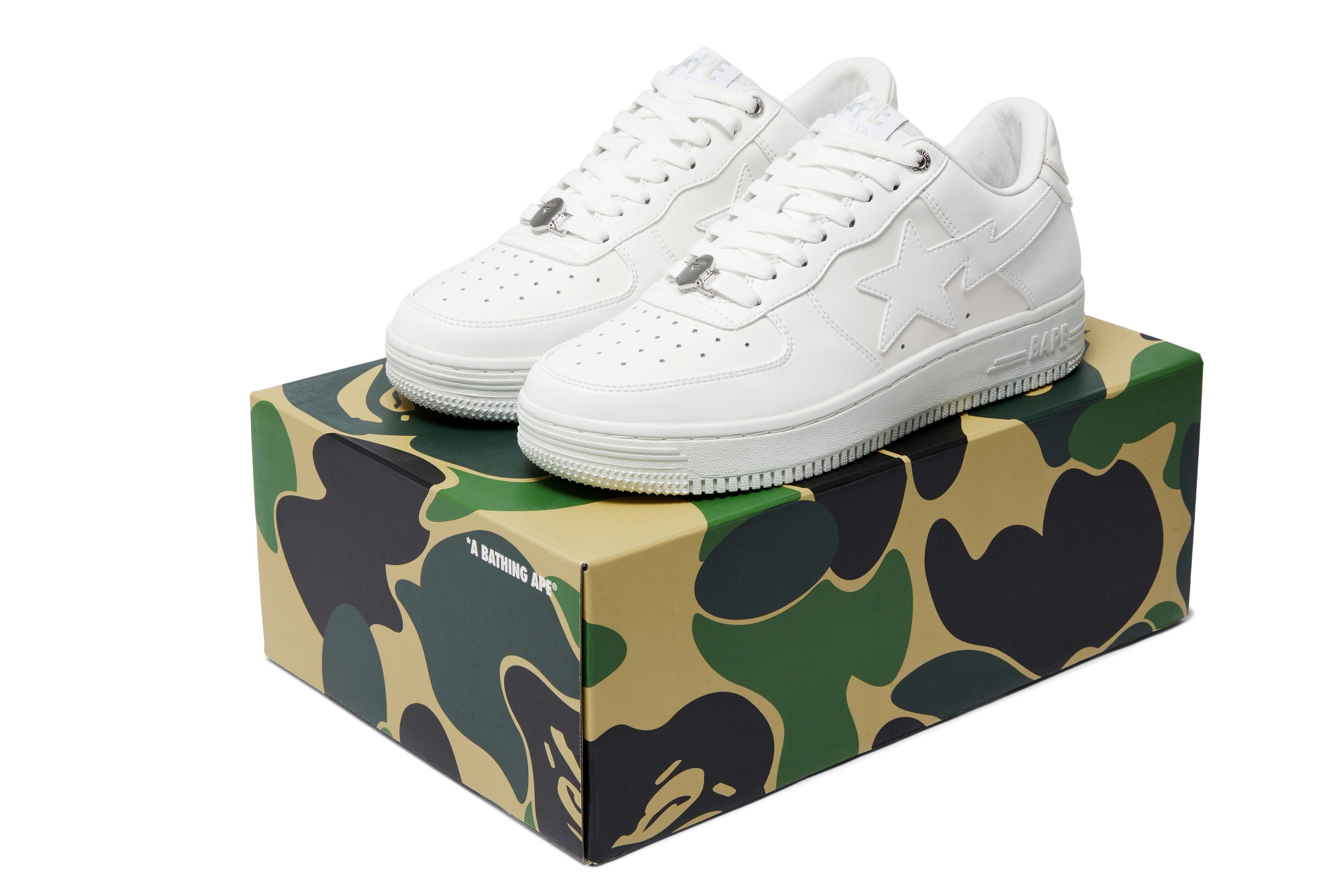 GOAT x Bapesta M1 Removable Tassel 'White' - 10