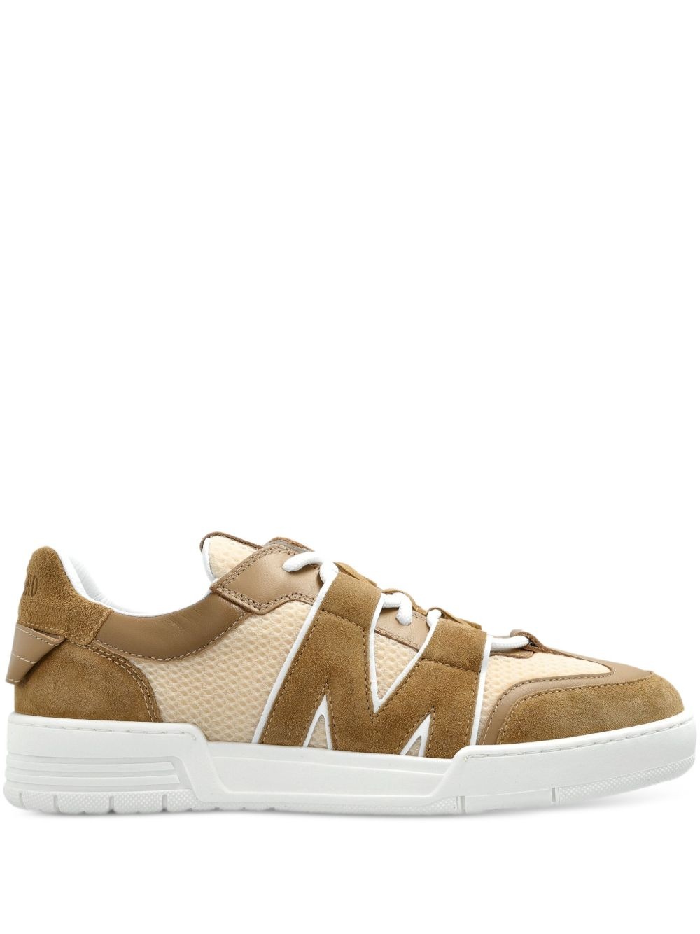 logo-debossed mesh sneakers - 1