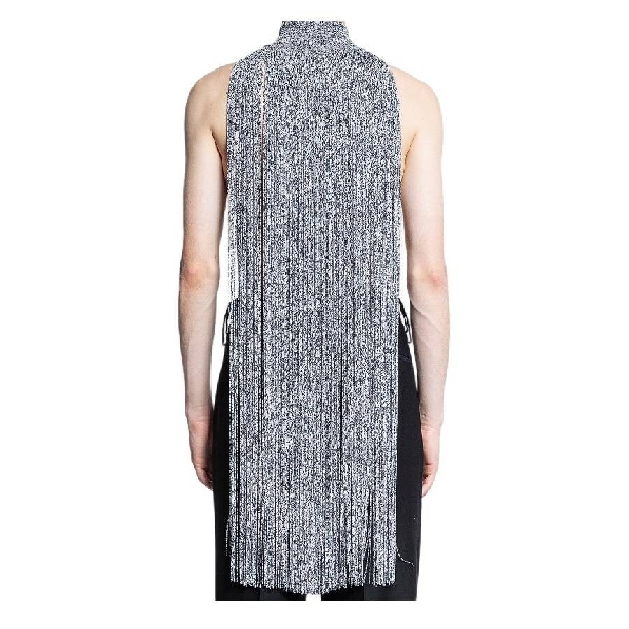 Burberry Mouline Fringed Cape - 2