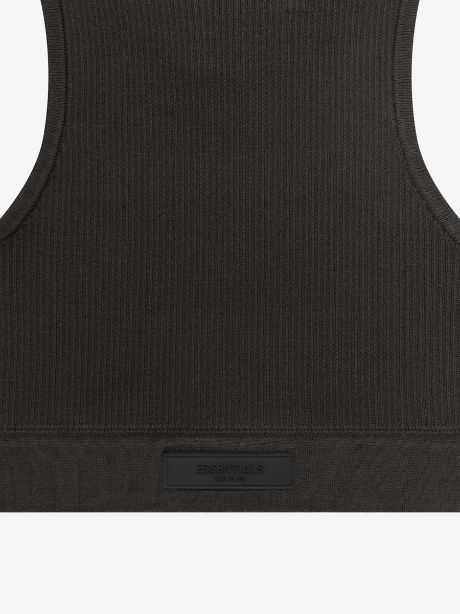 Womens Knit Rib Sport Tank - 4