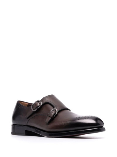 Salvatore Ferragamo buckle-detail monk shoes outlook