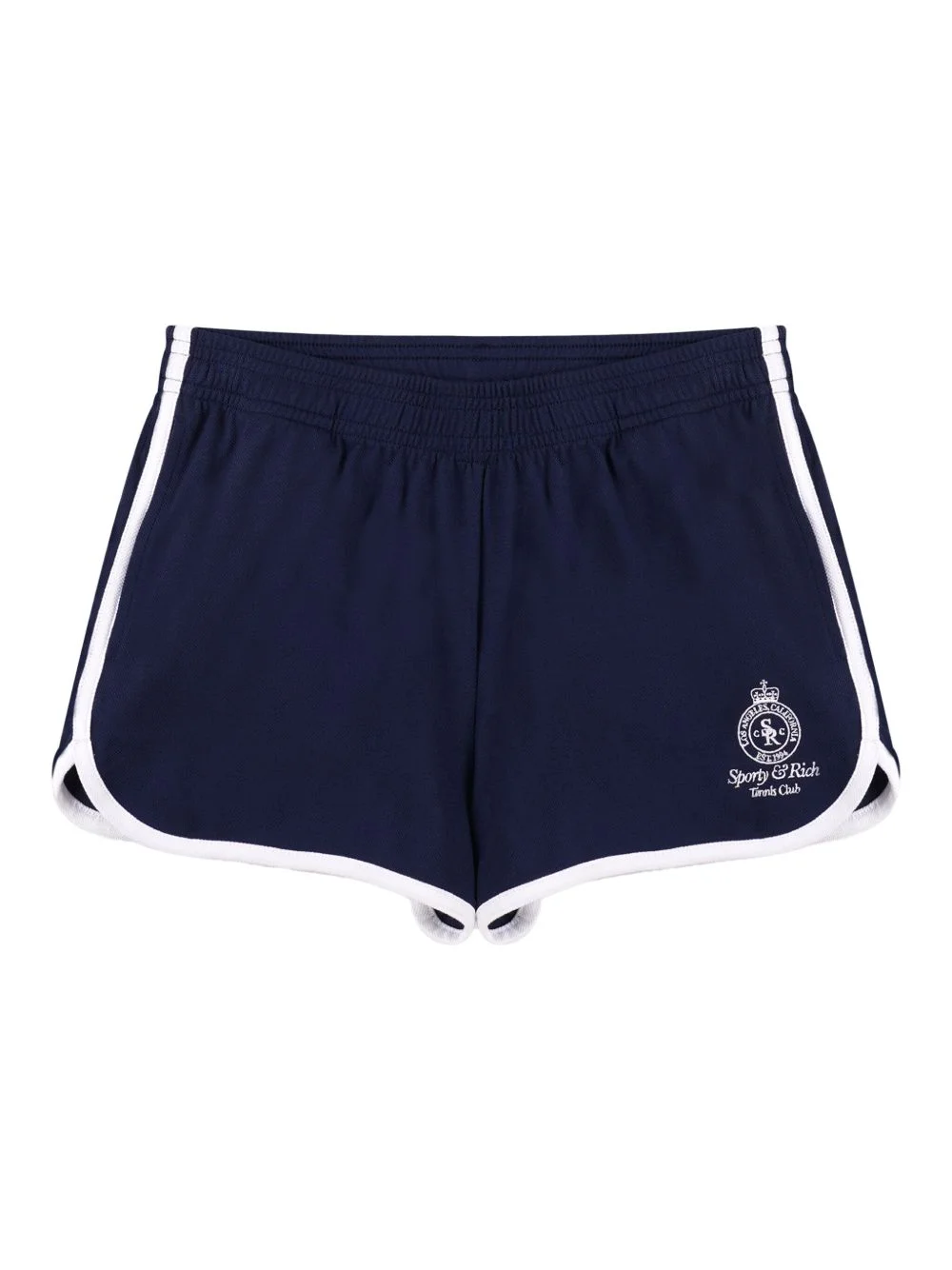 logo-embroidered shorts - 1