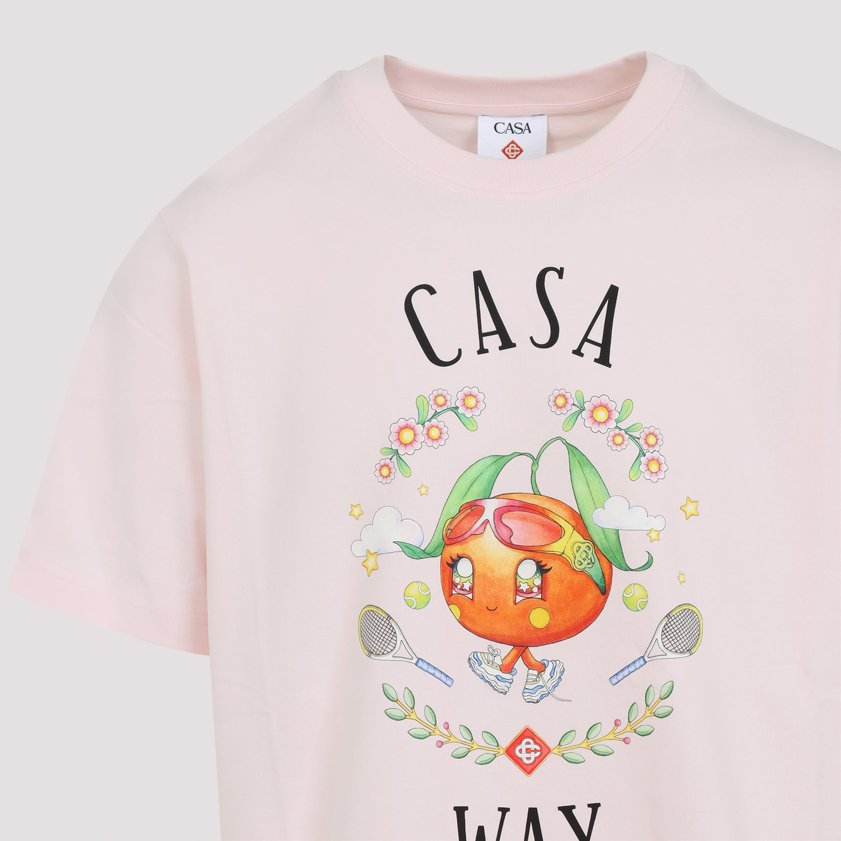 Casablanca Casa Way Kawaii Printed T-Shirt Men - 3
