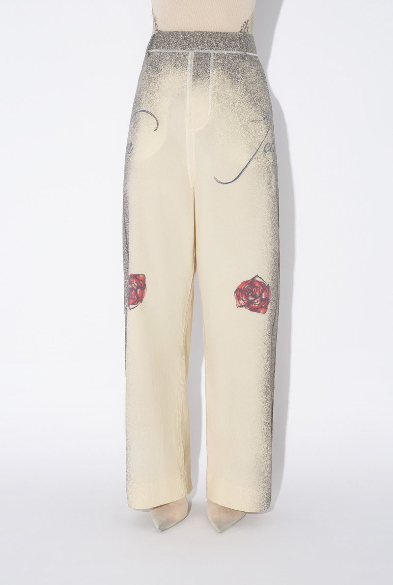 Jean Paul Gaultier THE MULTI-TATTOO SUIT PANTS outlook