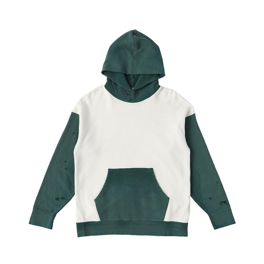 JUMBO HOODIE P.O. CRASH WHITE - 1