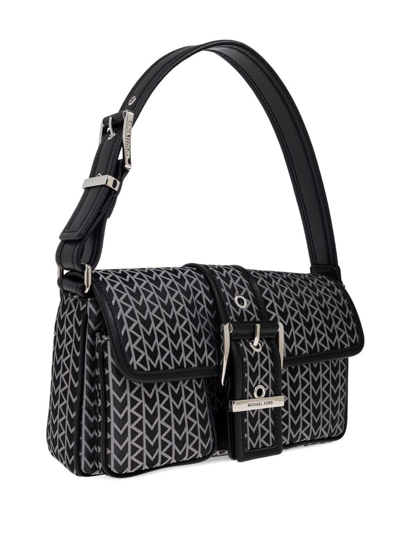 monogram-print shoulder bag 4