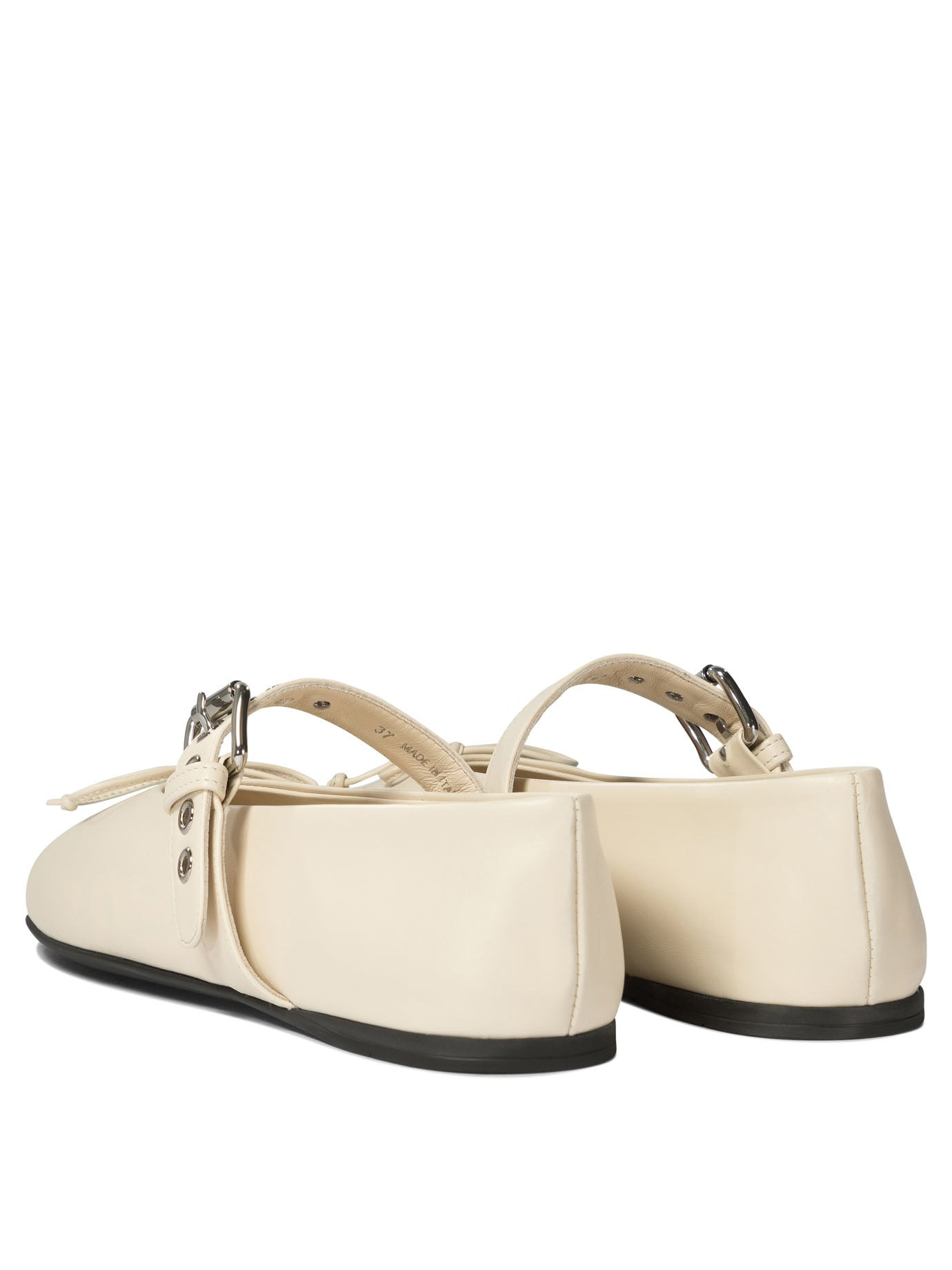 Miu Miu Leather Ballet Flats - 4