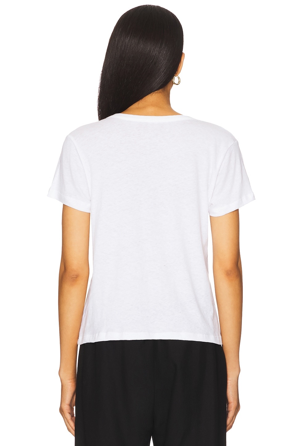 Laura V Neck Tee - 3