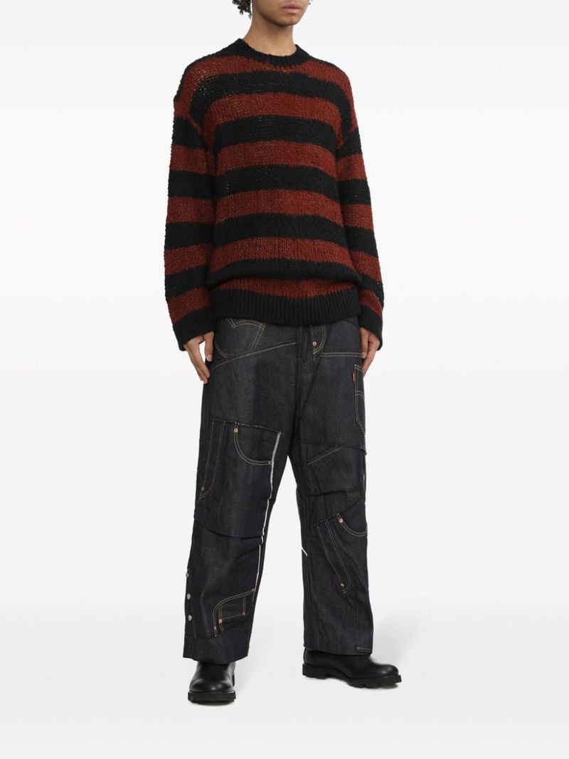 Junya Watanabe MAN knitted striped jumper outlook