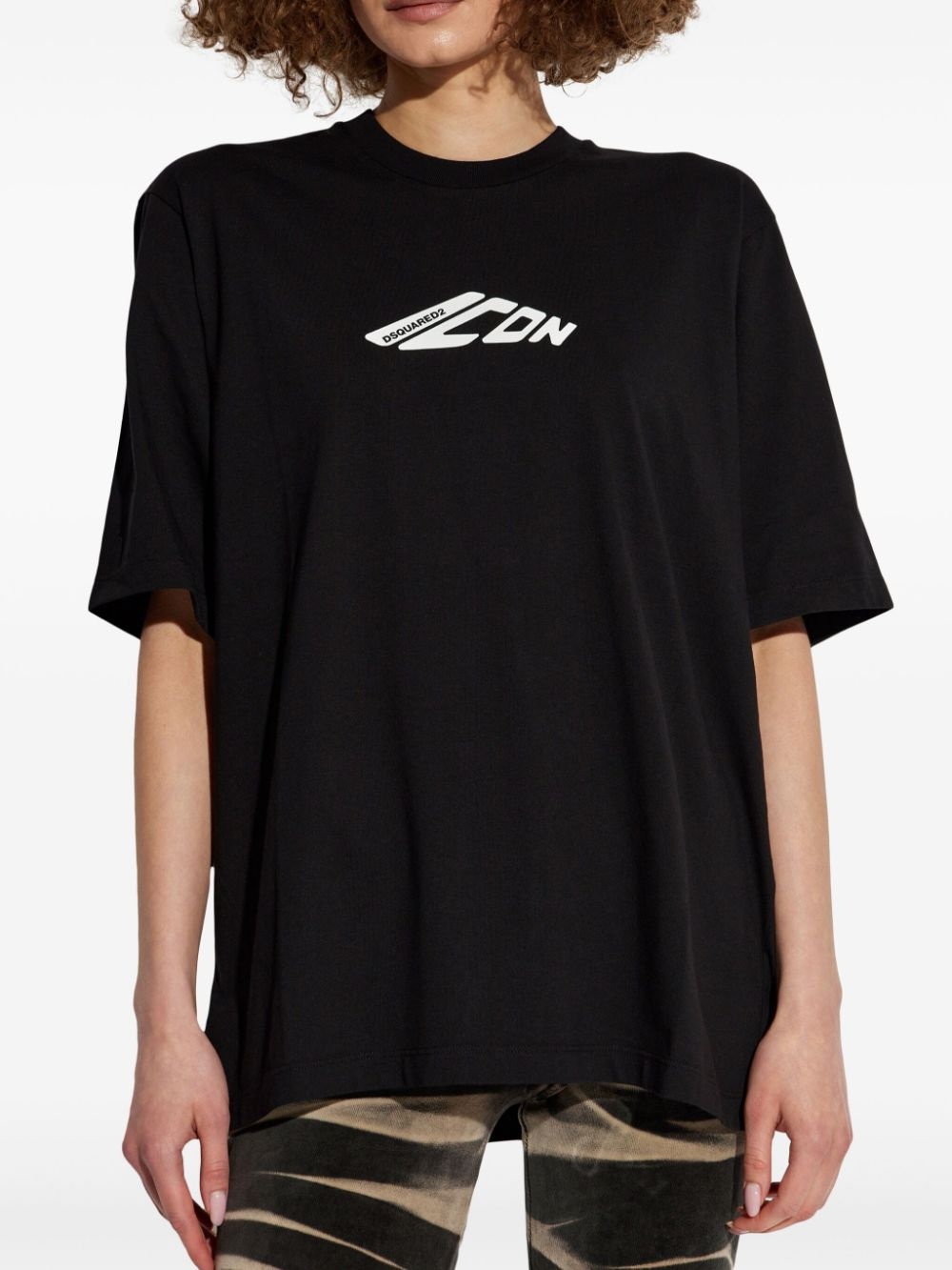 logo-printed T-shirt - 3