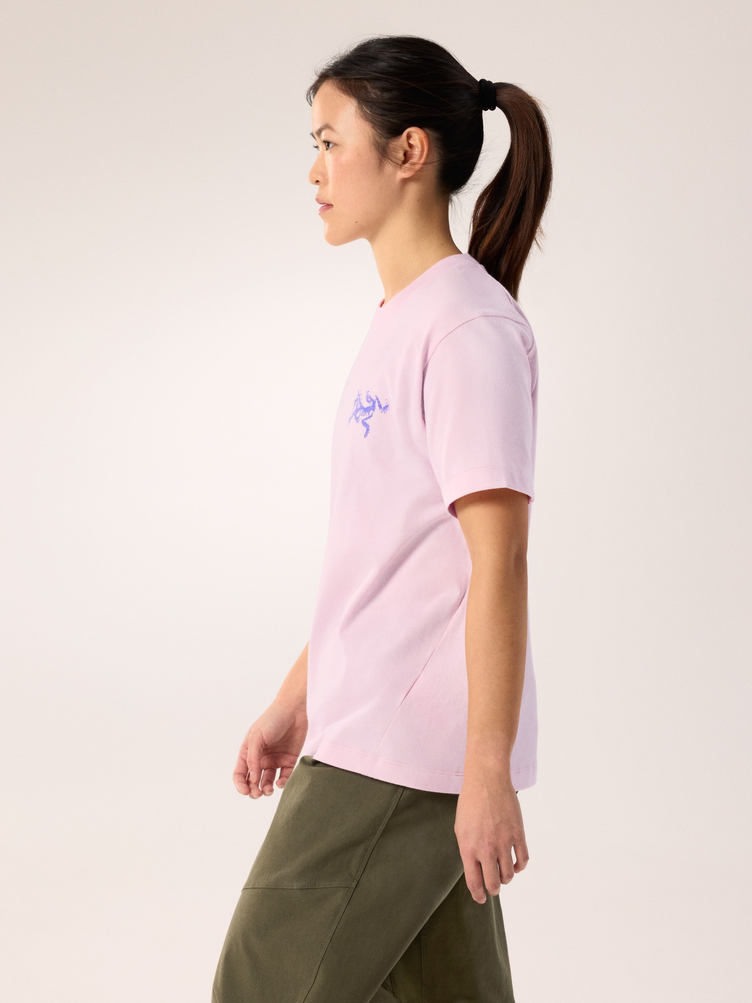Kragg Cotton Bird Tile Crew Shirt SS - 6