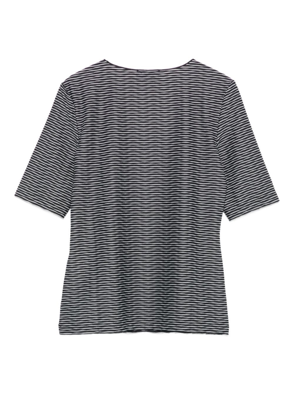 Printed crewneck top - 2