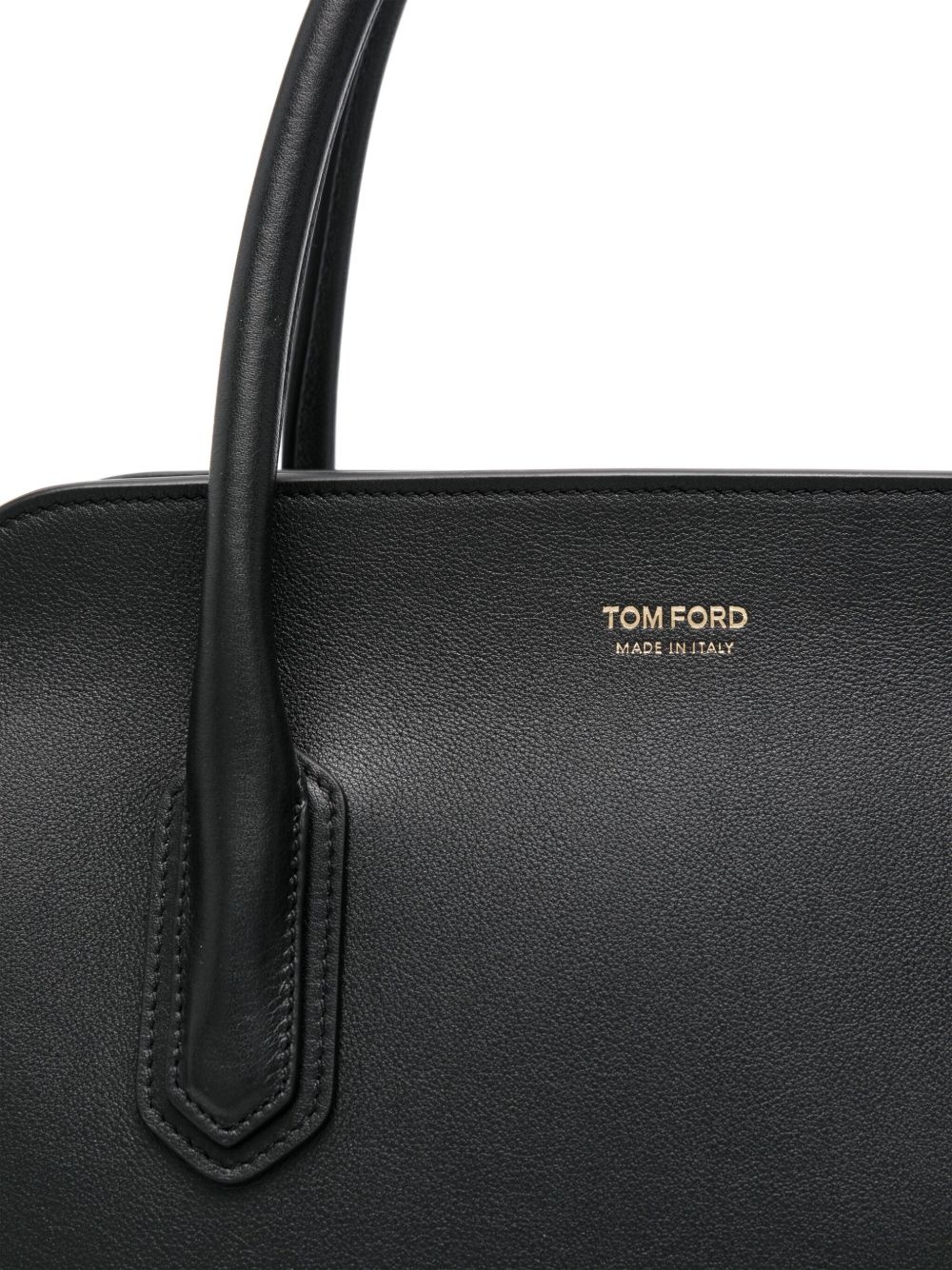 leather tote bag - 4