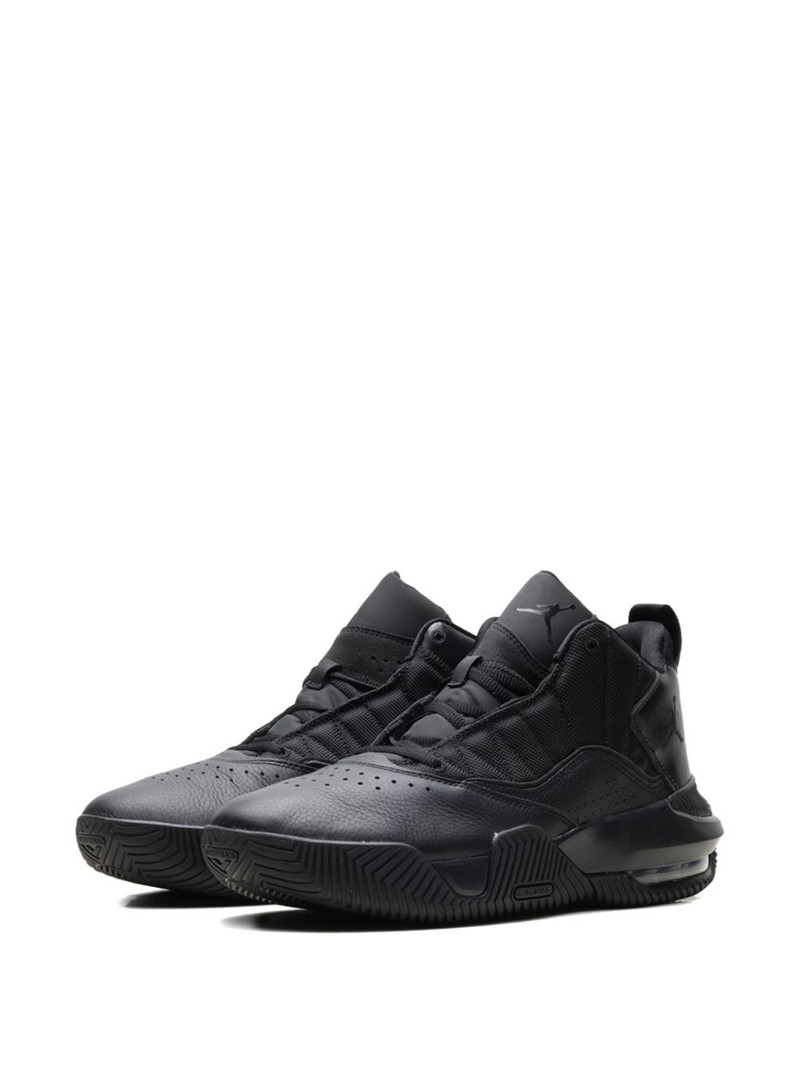 Jordan high-top lace-up sneakers outlook