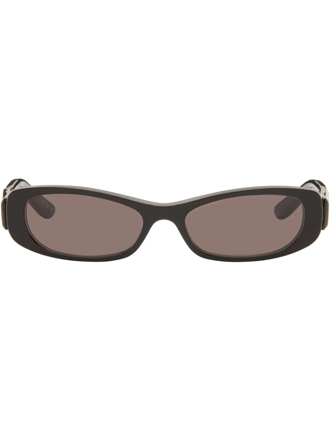 Black Rectangular Sunglasses - 1