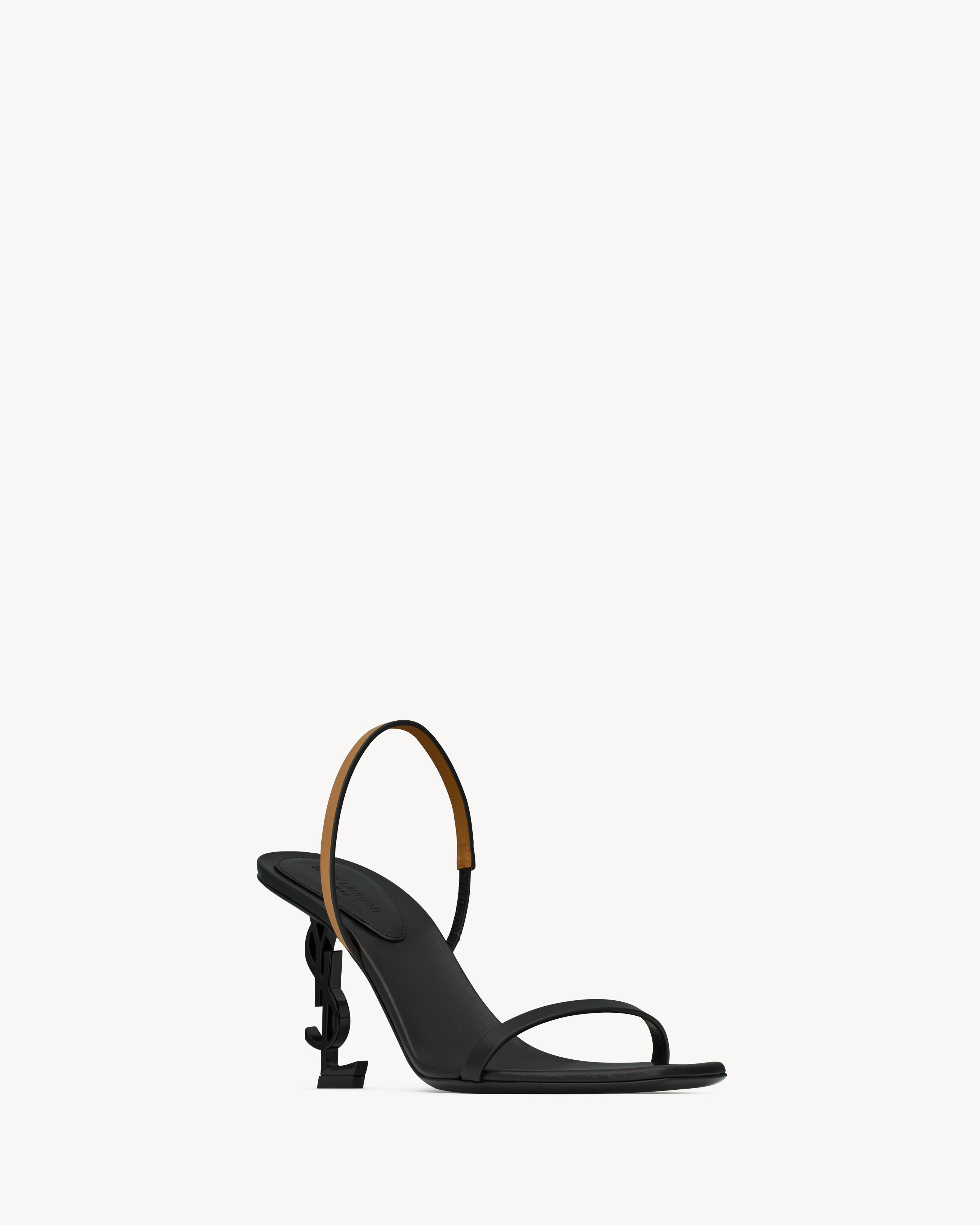 OPYUM SLINGBACK SANDALS IN SMOOTH LEATHER - 3