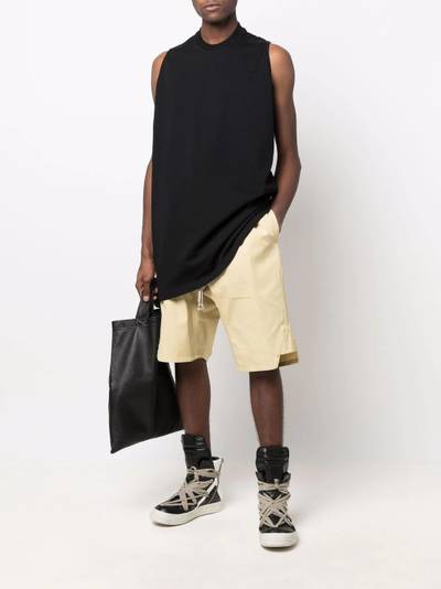 Rick Owens drawstring-waist drop-crotch shorts outlook