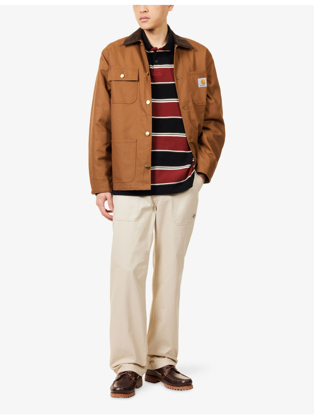 Michigan patch-pocket cotton-canvas jacket - 2