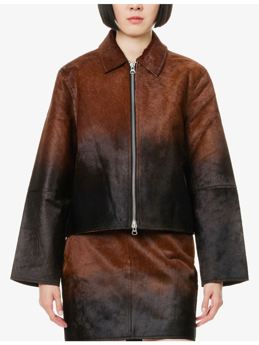 Salylo Relaxed-Fit Leather Jacket - 3