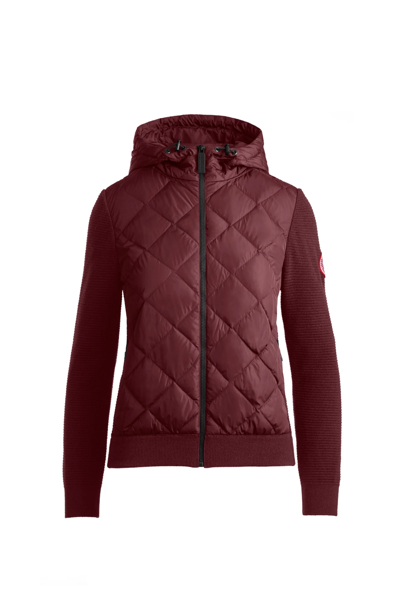 HYBRIDGE QUILTED KNIT HOODY - 1