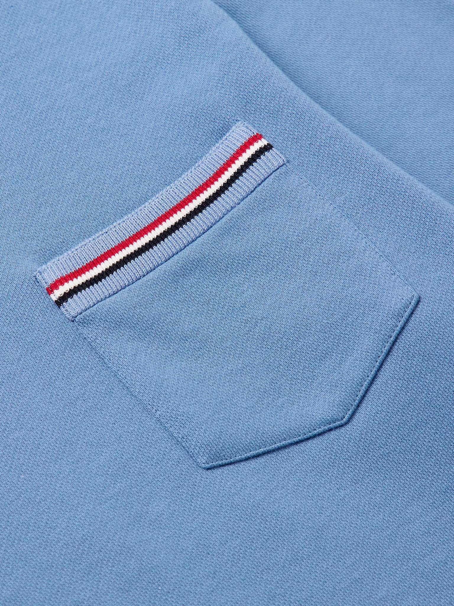 Oversized Striped Cotton T-Shirt - 4