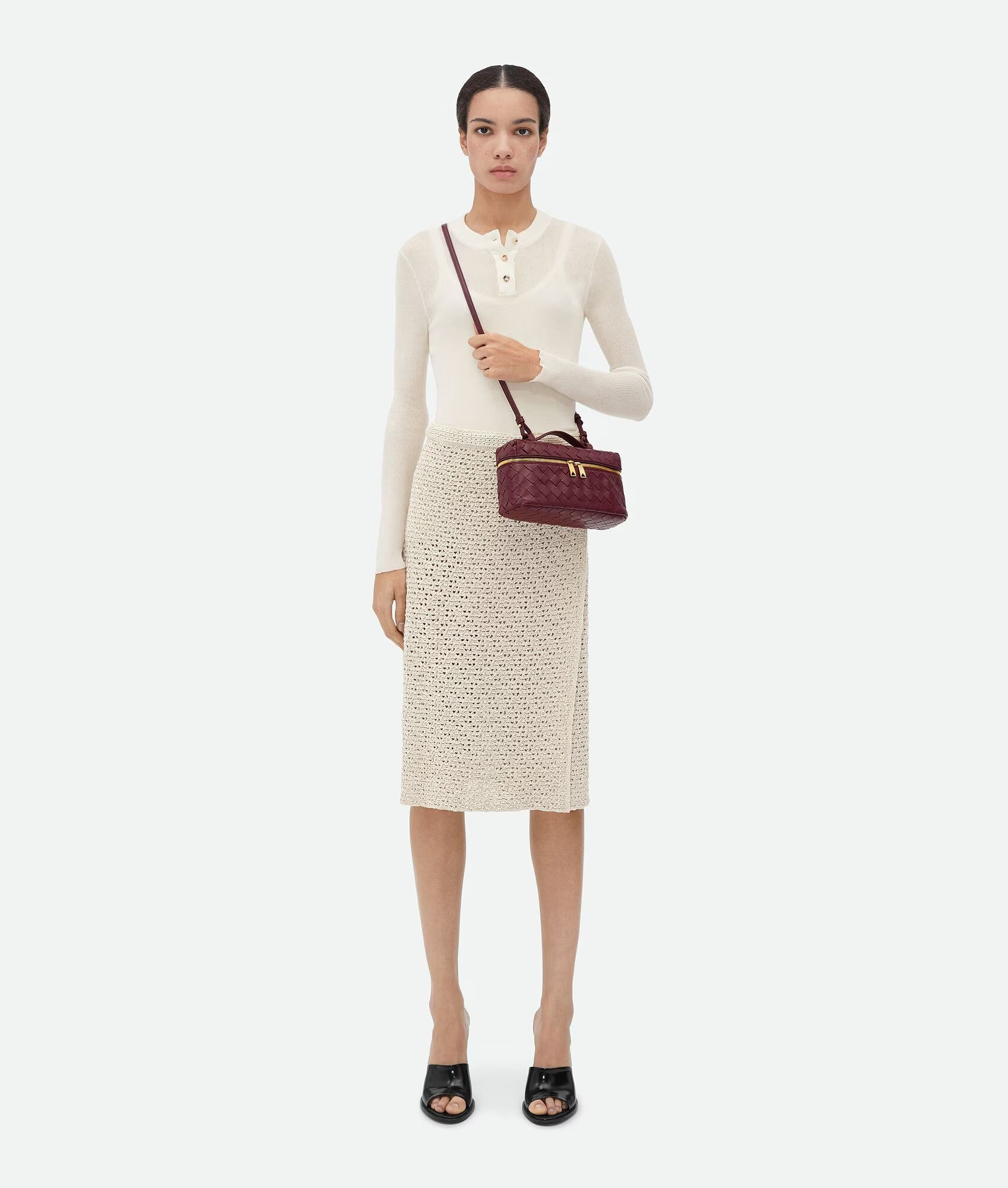 Bottega Veneta – Bang Bang Vanity Case – Barolo - 2
