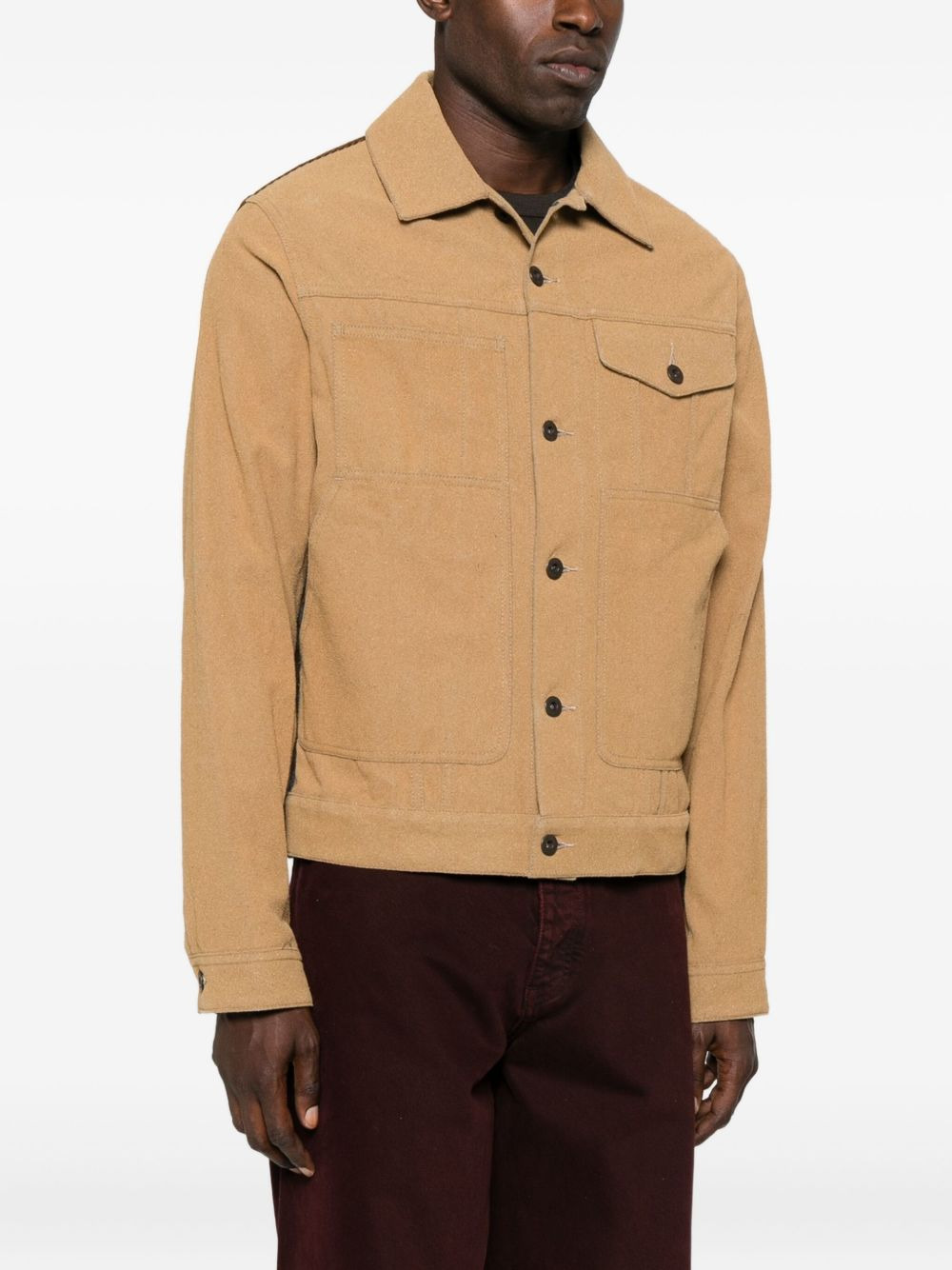 PANELLED SHIRT JACKET - 5