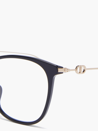 Dior DiorSight03 square acetate glasses outlook