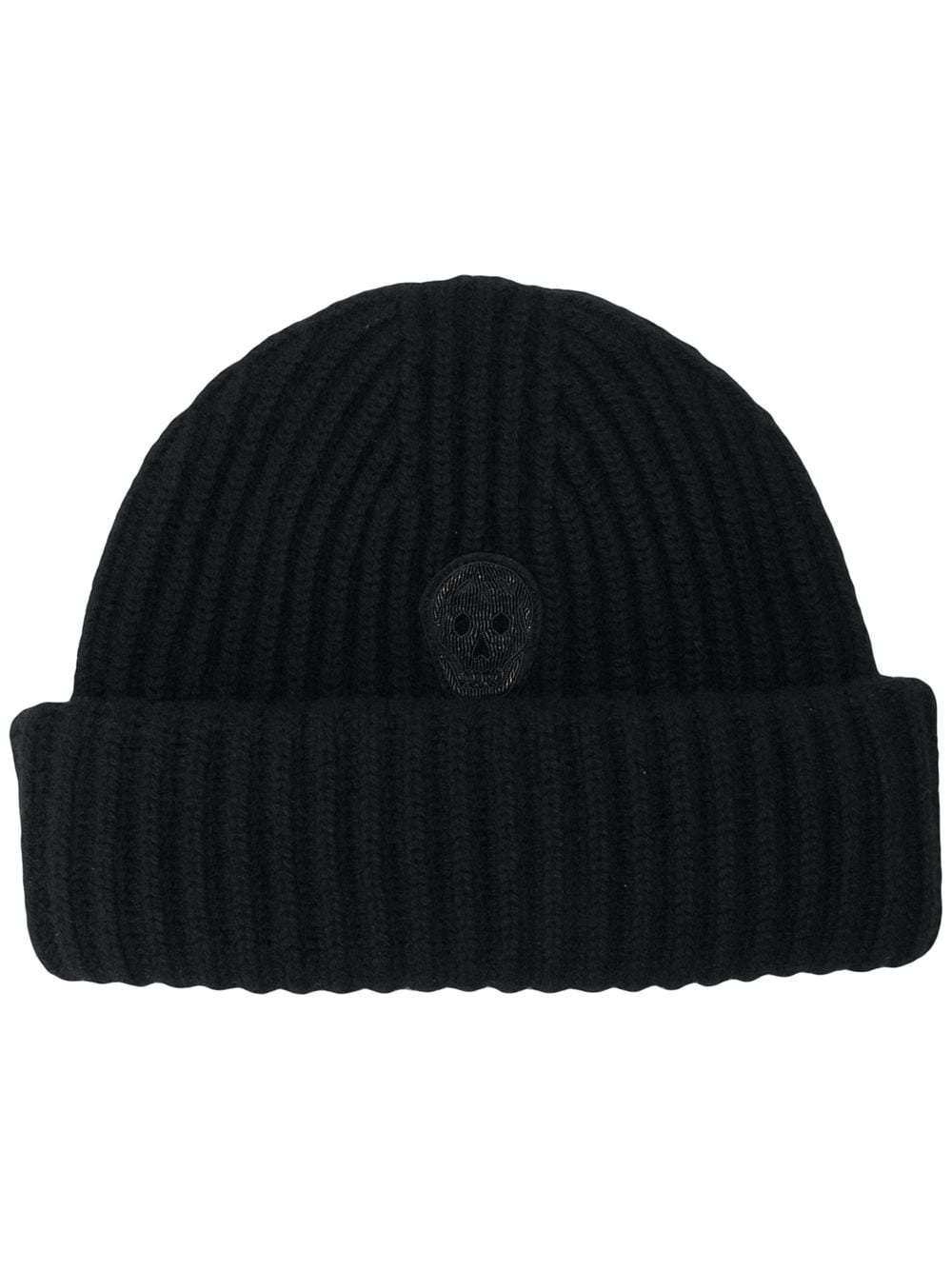 knitted beanie hat - 1