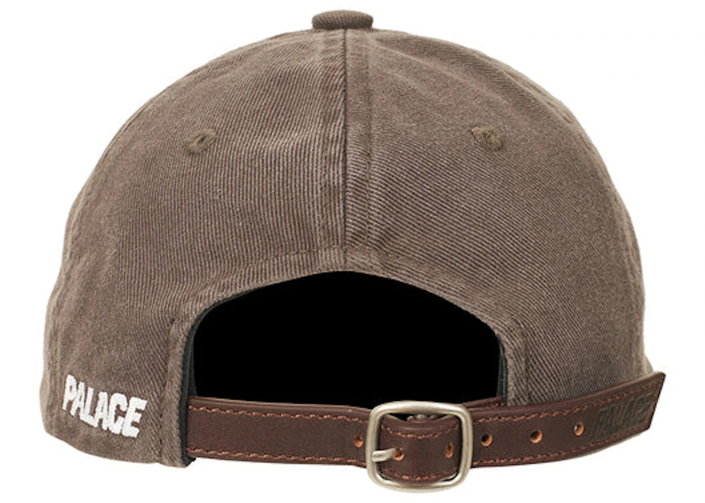 Palace Washed Twill P 6-Panel Grey - 3