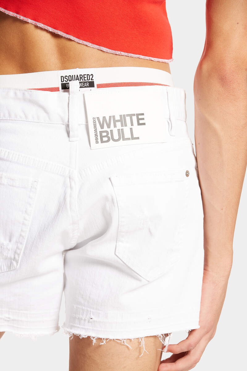 WHITE BULL SEXY 70'S SHORTS - 5