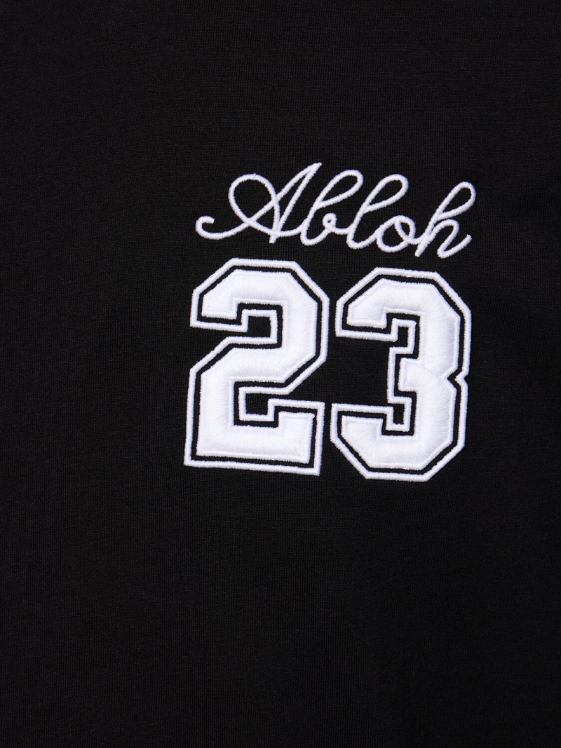 23 logo slim cotton t-shirt - 4